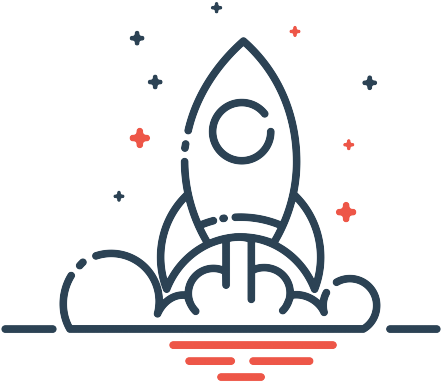 Fly Rocket Icon (450x387)