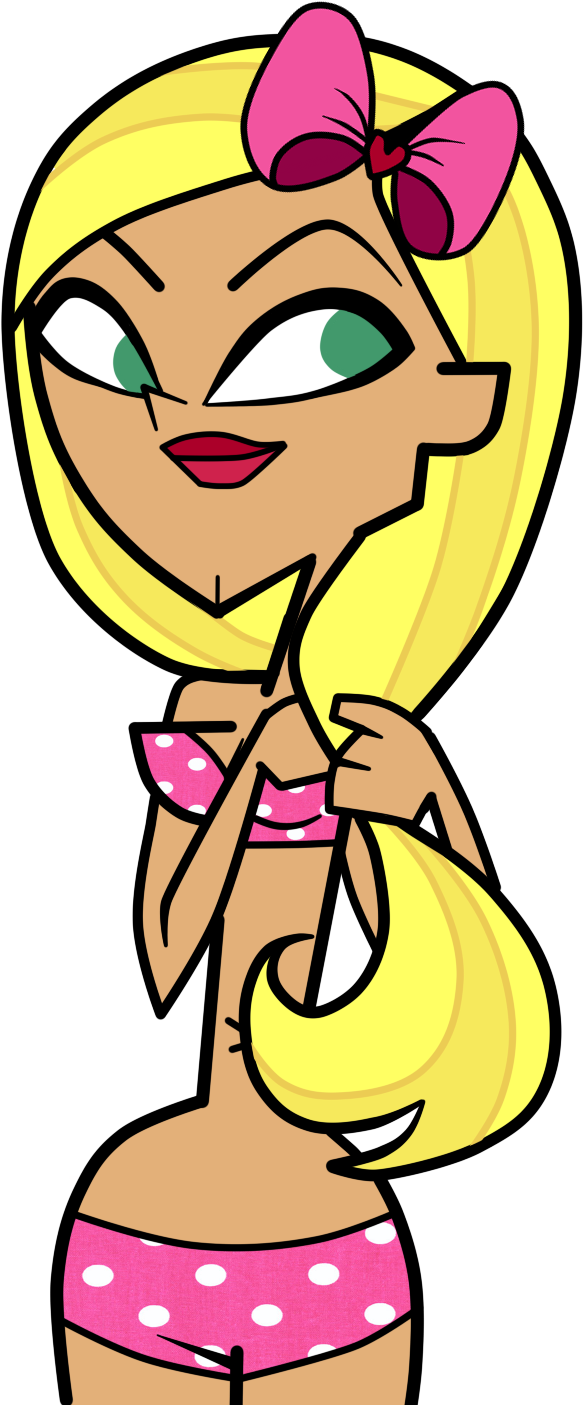 Dakota Bikini By Evaheartsart - Total Drama (650x1500)