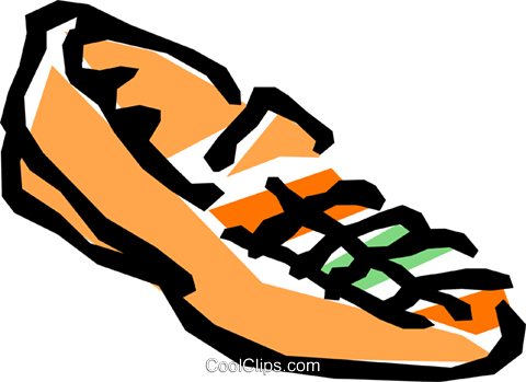 Fashion Shoes Royalty Free Vector Clip Art Illustration - Illustration (480x349)