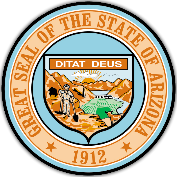Arizona Lawyers Insurance State Seal - Arizona State Seal (610x610)