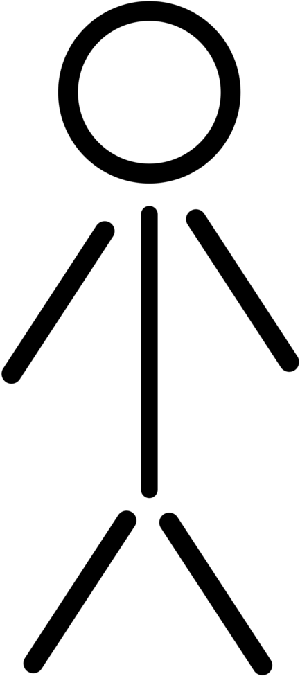 Stick Figure Png - People Stick Figures Clip Art (482x1024)