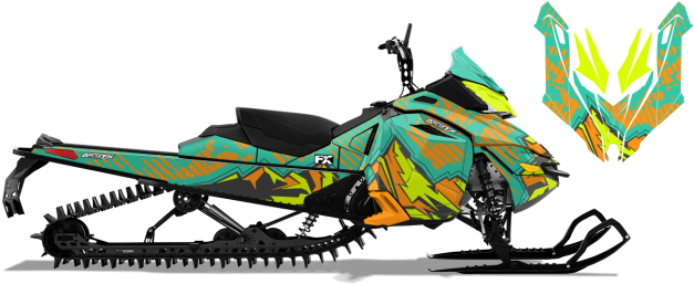 Buy / Customize - Wrap 2015 Skidoo Freeride (650x312)