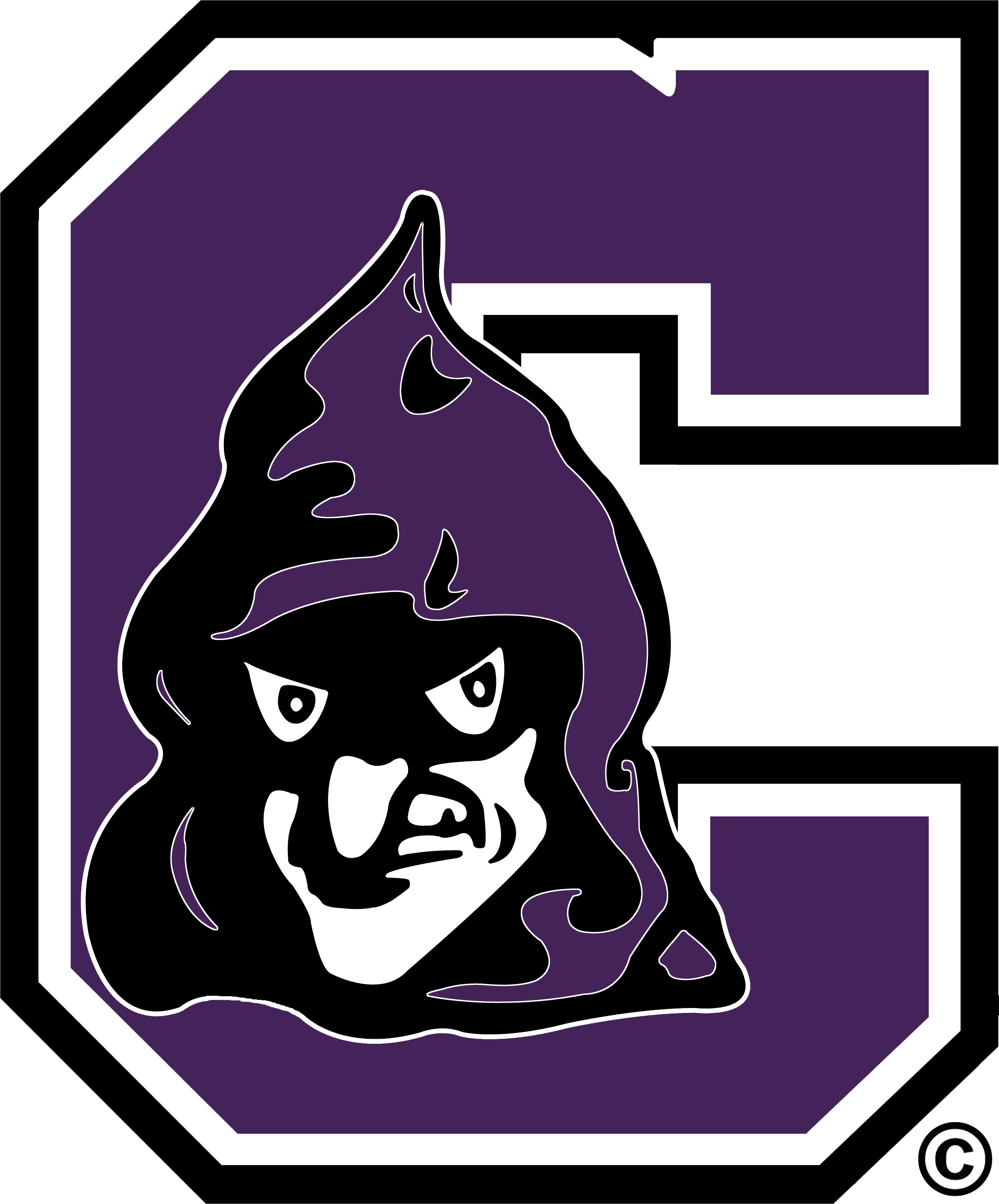 Cathedral Phantoms - Cathedral High School Logo (2208x2660)