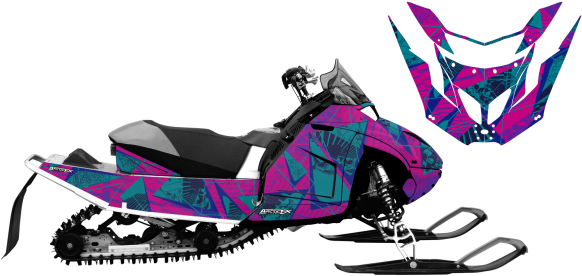 Broken Arrow Designs - Polaris Iqr 600 Black (650x312)