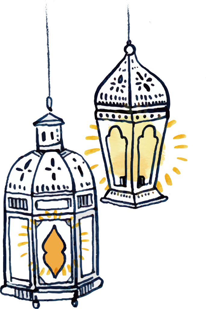 Islamic Mosque Vector Architecture Free Png And Vector - Islamic Lamp Vector Png (684x1024)