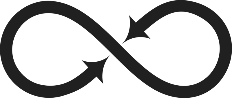 Infinity Symbol Logo Istock Vector - Crescent (801x340)