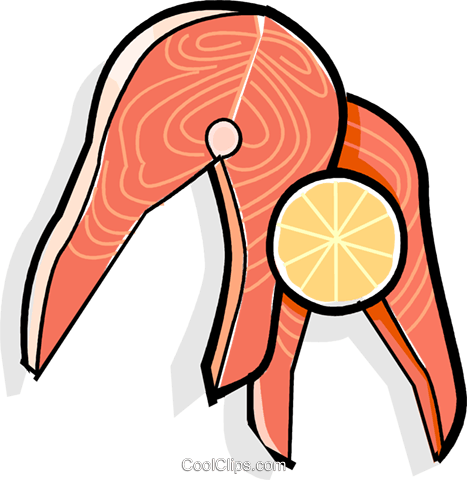 Svg Library At Getdrawings Com Free For Personal Use - Salmon Fillet Clipart Png (467x480)