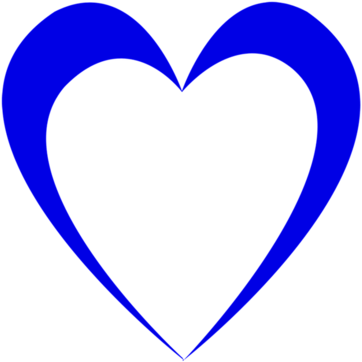 Corazon Azul Png (370x370)