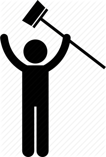 Community Volunteer Cleaning Outdoor Park Indoor By - Chores Icon (348x512)