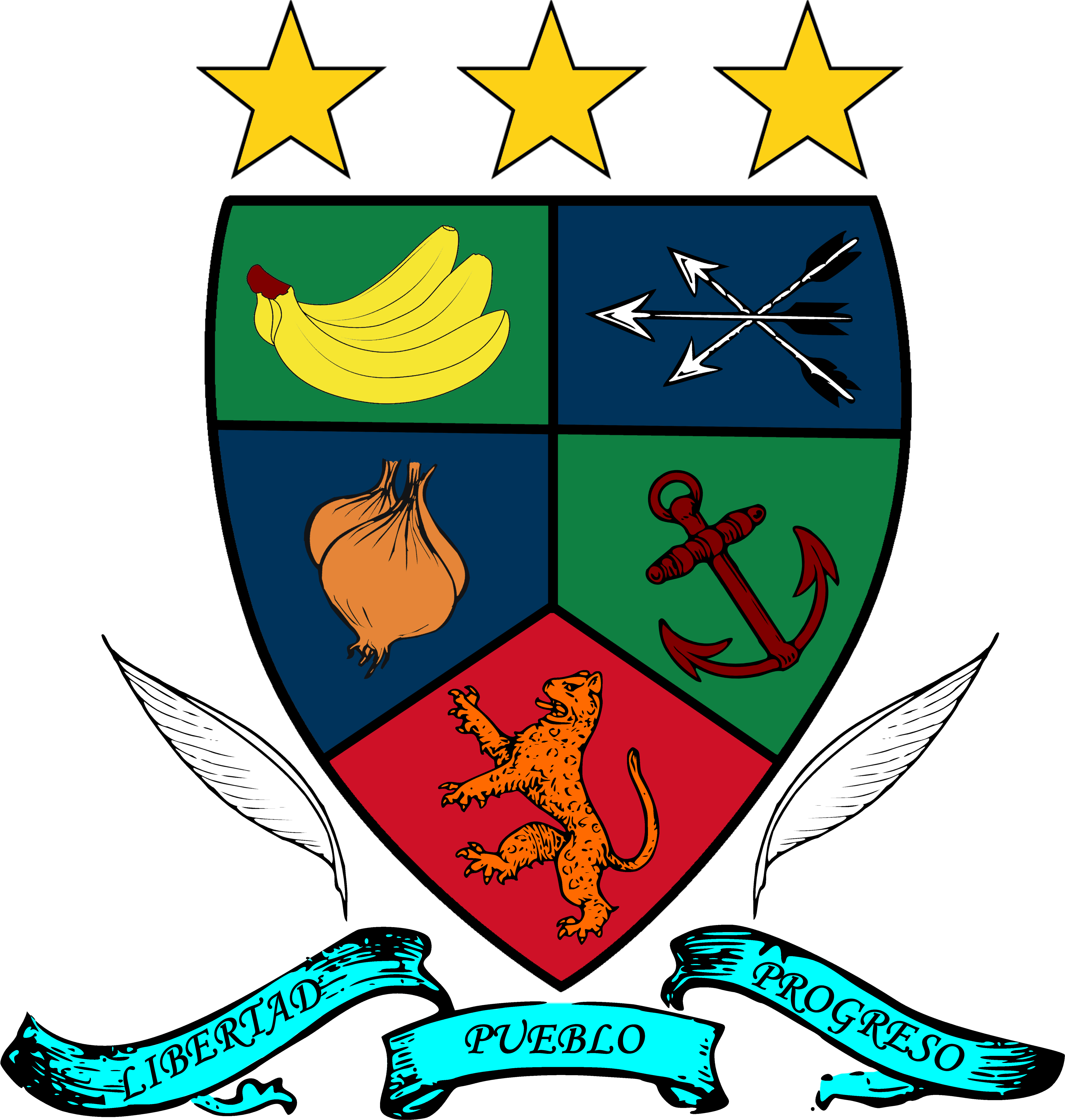 Coat Of Arms Of San Escobar - Coat Of Arms Of San Escobar (4096x4326)