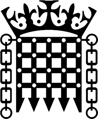 British Politicians Bearing Brooms And Plastic Bags - House Of Commons Logo (383x447)