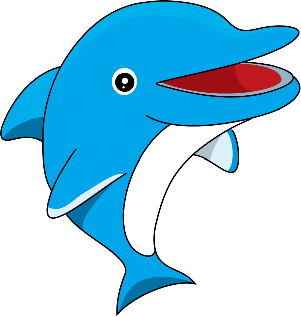 Dolphin Clip Art Clipart - Dolphins Clipart (601x632)