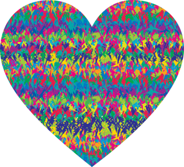 Computer Icons 1980s Heart 80s Display Device - 80s Png (375x340)