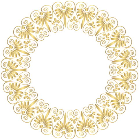 Free Png Gold Border Frame Png Png Images Transparent - Transparent Craft Border Png (480x482)