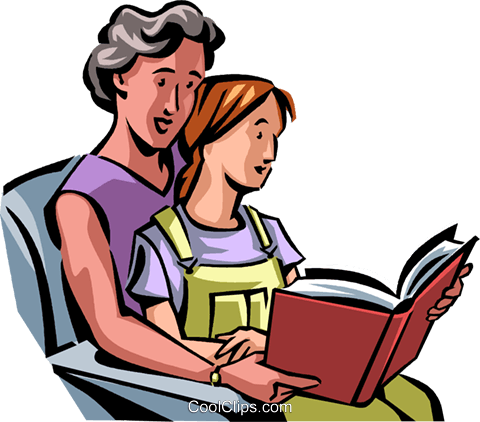 People With Books Royalty Free Vector Clip Art Illustration - Clipart Narrator (480x422)