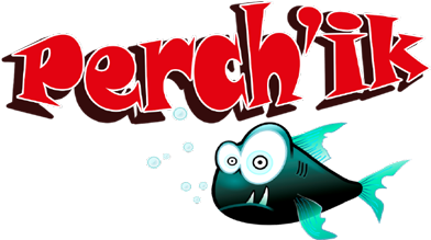 Perch'ik Maggot 1" - Cafepress Funny Cute Piranha Fish Everyday Pillow (400x300)