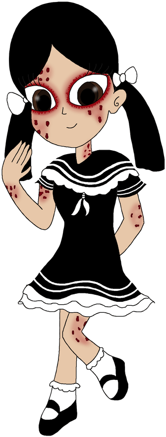 Living Dead Doll Maggot Cosplay By Hayleyskellington - Cartoon (756x1057)