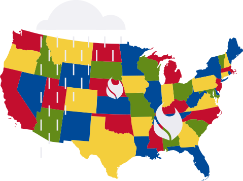 Vector Library Download Unisys Security Index Key Findings - Us Elections Map 2020 (479x357)