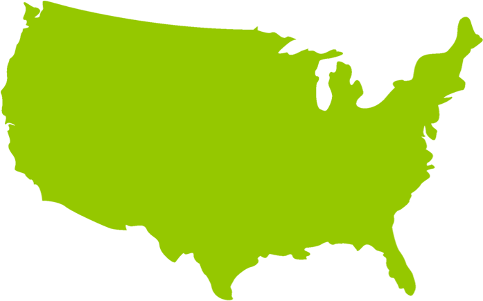 United States Map Silhouette At Getdrawings - United States Map Silhouette (792x612)