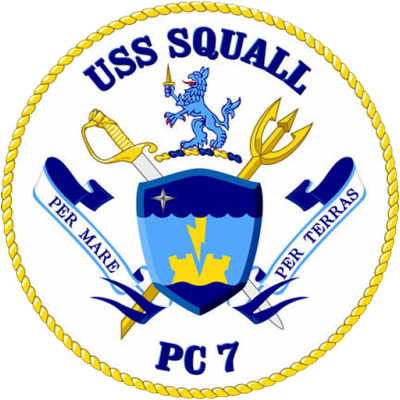 Large Patch Only - Us Navy Ship Crest (400x400)