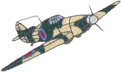 Large Patch Only - Curtiss P-40 Warhawk (400x400)