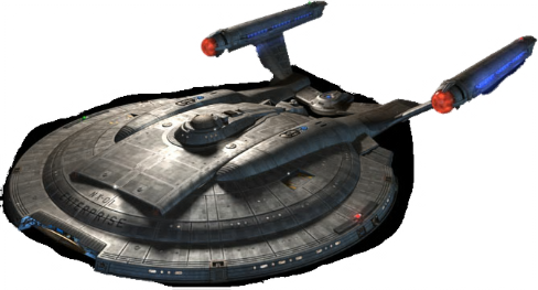 Star Trek - Star Trek Flying Saucer (488x263)