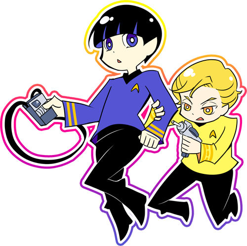 Psg Xover By Proving My Existence - Spock (500x498)