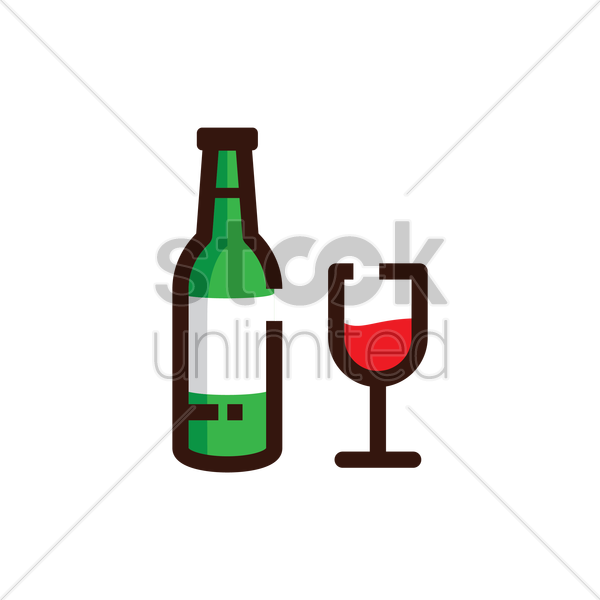 Wine Clipart Wine Glass Beer - Wine (600x600)