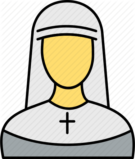Avatars Filled By Popcornarts Christian Christianity - Religious Sister Icon (435x512)