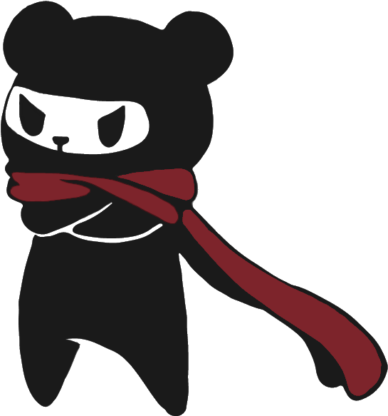 Panda Clipart Ninja - Panda Clipart Ninja (617x691)