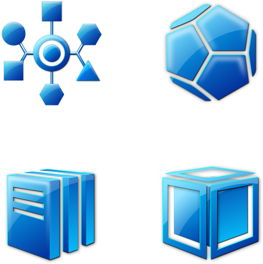 Strange Icons 555px - Pentagono 3d Png (555x560)