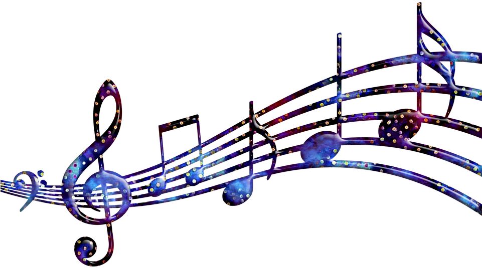 Background Images Music Notes Transparent (960x606)