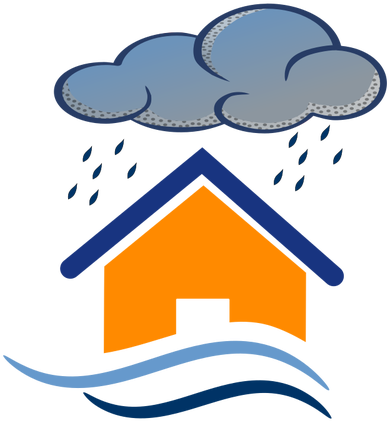 Home Clipart Flooding - Icon Banjir Png (500x500)