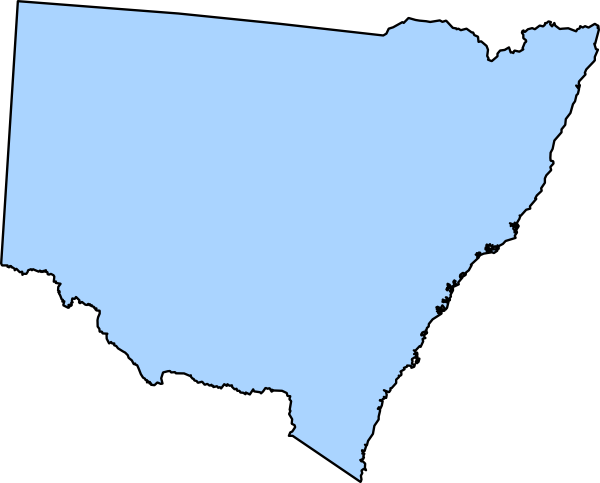 Plain Map Of Nsw (600x483)