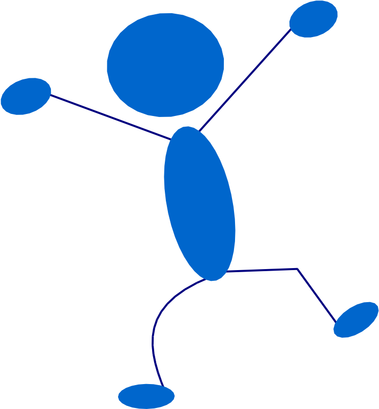 Jumping Clipart 800*1115 Transprent Png Free Download - Blue Man Clipart (800x1115)