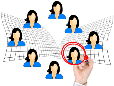 Geschäftsfrau Frau Auswahl Bewerber Bewerb - Selection Clipart Png (510x340)