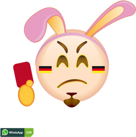 Trauriges Emoji Mit Blassem Gesicht Und Deutschland - Emoji Grinsen (500x500)