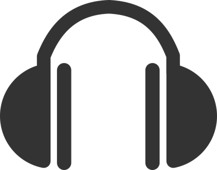Kopfhörer, Audio, Ton, Musik, Hören - Logo Casque Audio Png (434x340)