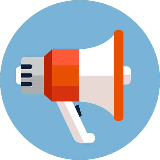 Abschließend Noch Einen Aufruf In Eigener Sache - Megaphone (512x512)