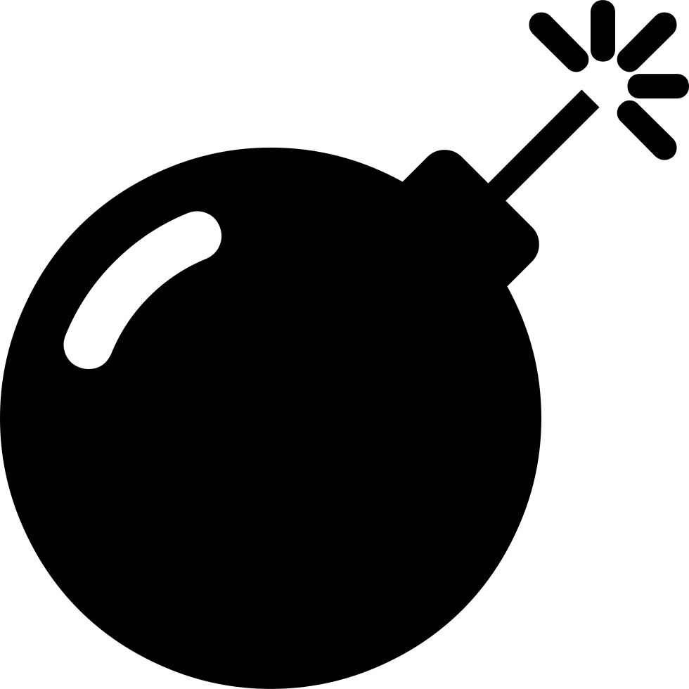 Png File - Bomb Icon (980x980)