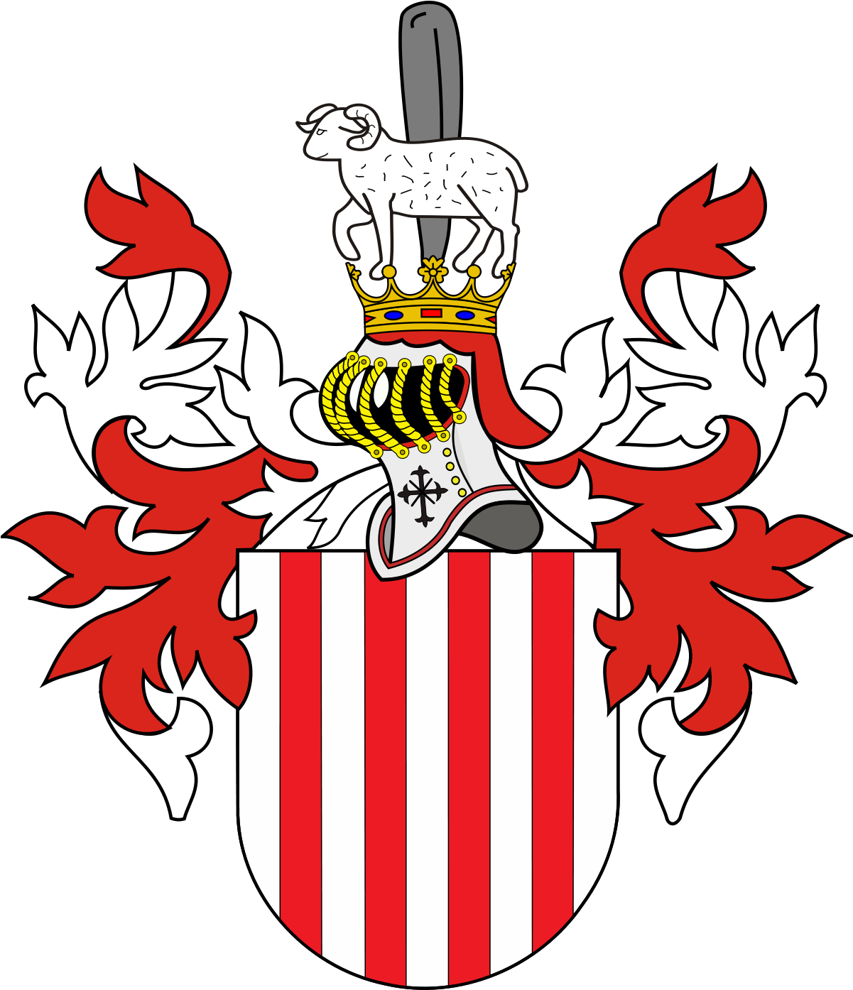 Yarborough Coat Of Arms (1200x1402)