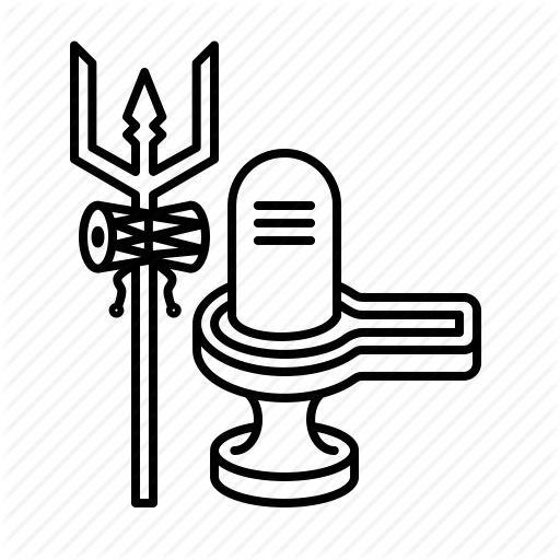 Lingam - Lord Shiva Lingam Lines (512x512)