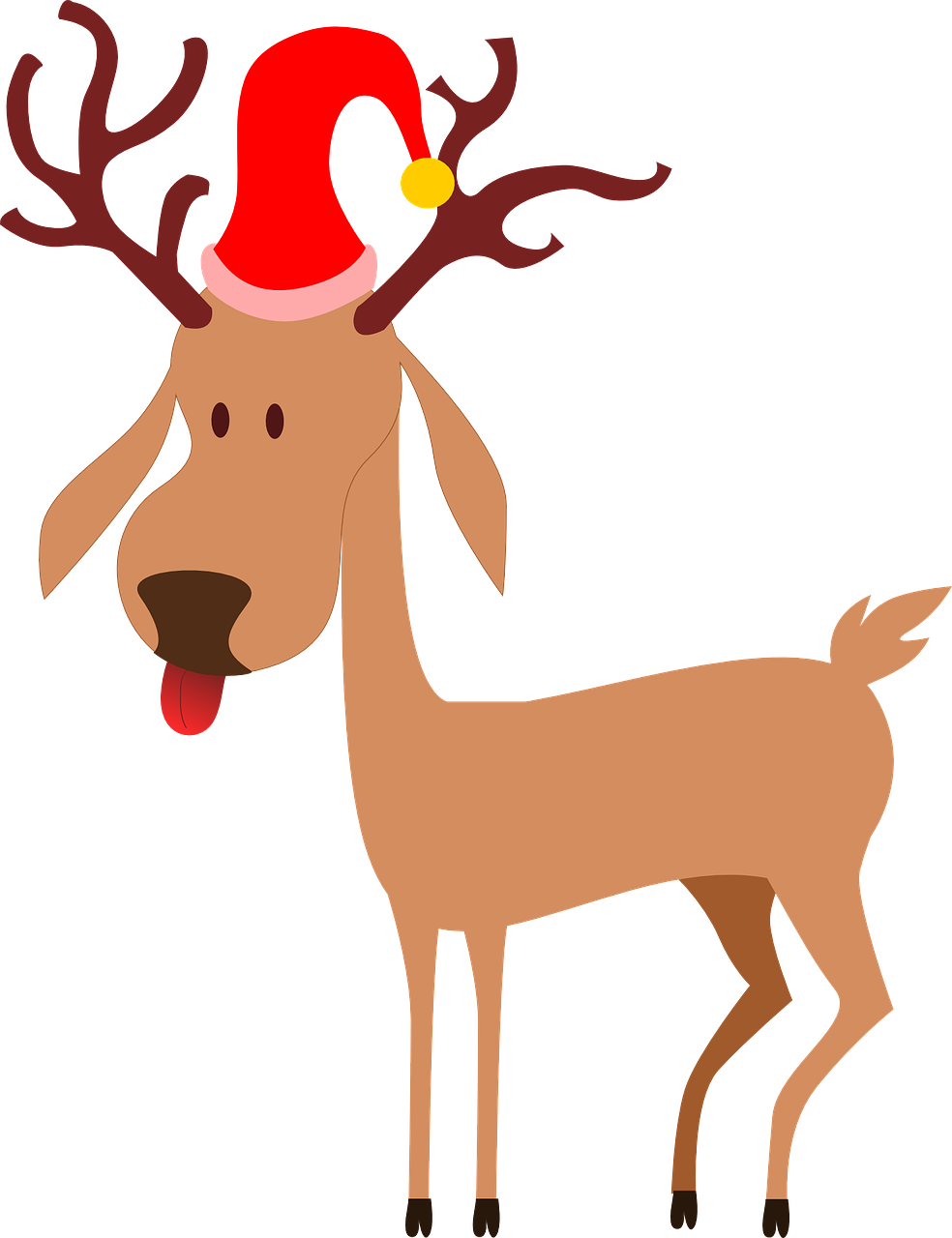 Liebe Fans Vom Groschenromanblog, - Transparent Reindeer (984x1280)