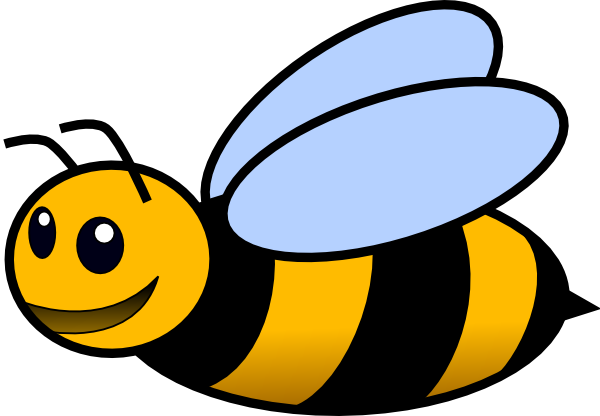 Biene Clipart - Bumble Bee (600x416)