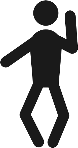 Menschen, Verhalten, Mensch, Glucklich, Spaß, Tanz, - Man Happy Icon (512x512)