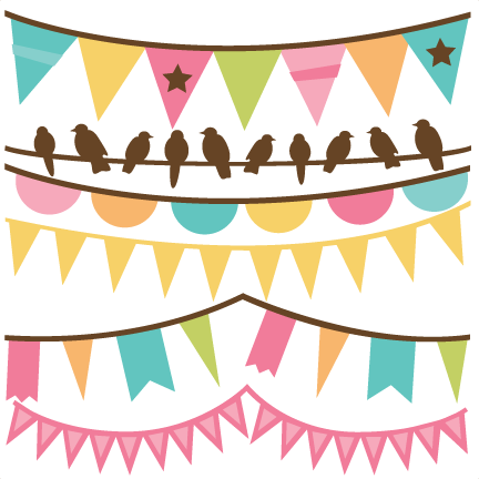 Freebie Of The Day Spring Banners - Clip Arts Design For Scrapbook (432x432)