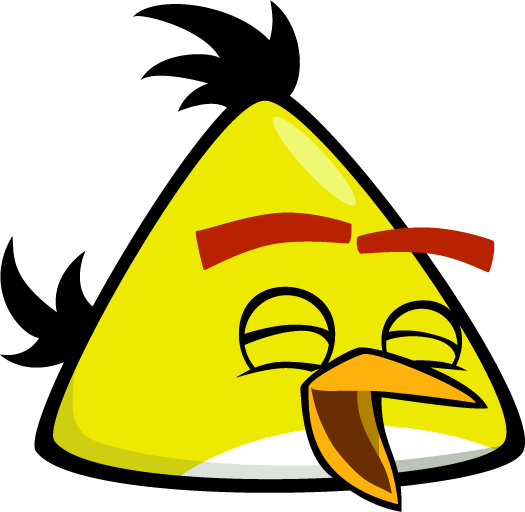 Canary Clipart Angry - Angry Birds Coloring Pages (525x512)