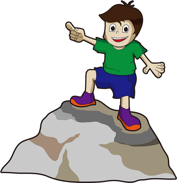 Illustrations By Raymond Masuecos At Coroflot - Boy Pointing Clipart Png (759x786)