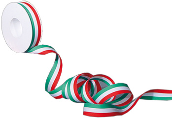Geschenkband Grün Weiss Rot 25 Mm X 25 M - Green (350x350)