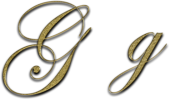 Buchstabe, G, Gold, Schrift, Buchstabe G - Jazz In The Garden (570x340)